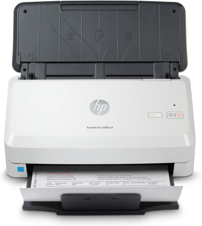 HP Scanjet Pro 3000 s4 Paginascanner 600 x 600 DPI A4 Zwart, Wit