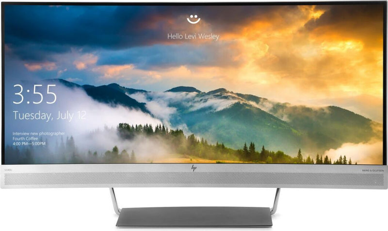 HP EliteDisplay S340c computer monitor 86,4 cm (34") 3440 x 1440 Pixels Quad HD Zilver