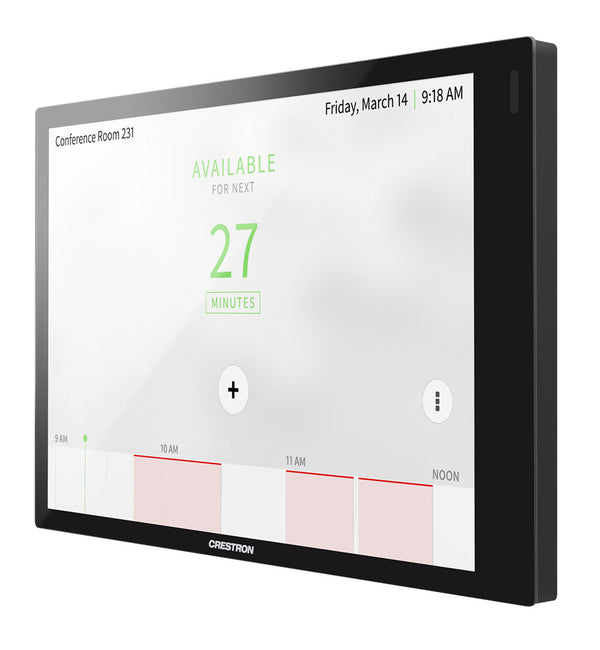 CRESTRON 7" touchscreen voor ruimteplanning LB WH TSS-770-W-S-LBKIT