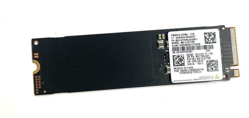 SAMSUNG SSD M.2 PM991 PCIe nvme 1TB MZVLQ1T0HALB-000H1