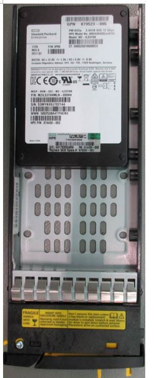 Disque SSD HP SPS-DRV 3,84 To SAS 2,5 SFF SS7000 SM 879392-001 