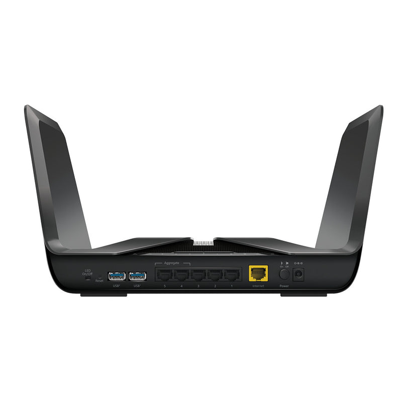 NETGEAR Nighthawk AX8 draadloze router Gigabit Ethernet Dual-band (2.4 GHz / 5 GHz) Zwart