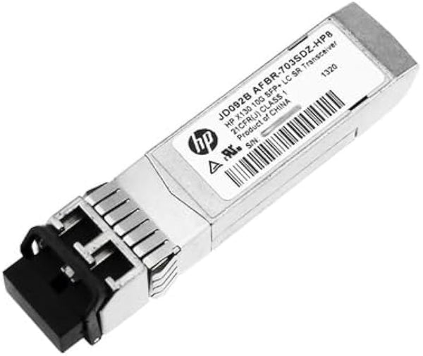 Module émetteur-récepteur réseau HPE X130 10G SFP+ LC SR 10 000 Mbit/s SFP+