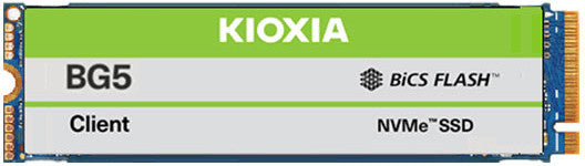 Kioxia KBG50ZNV1T02 internal solid state drive 1,02 TB M.2 PCI Express 4.0 NVMe BiCS FLASH TLC