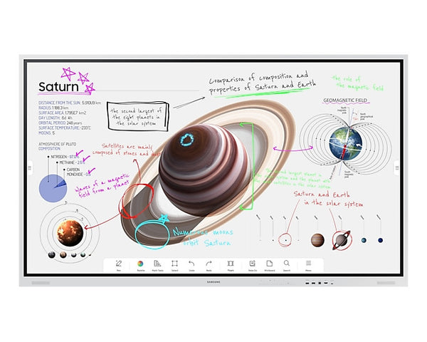 Samsung 75" Interactive Display Flip Pro WMB