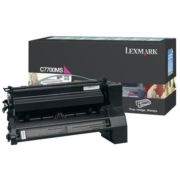 Lexmark C77x, X772e 6K magenta retourprogr. printcartr.