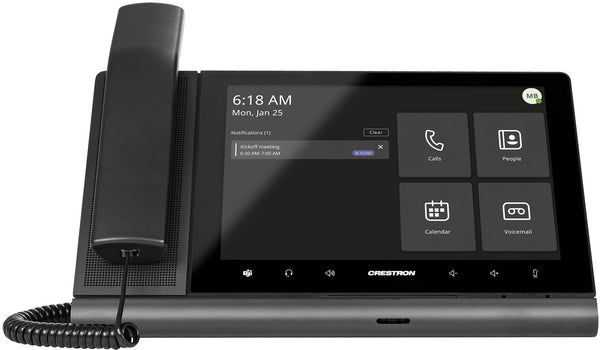 CRESTRON Flex 10" Video Bureautelefoon UC-P10-T-C-HS-I