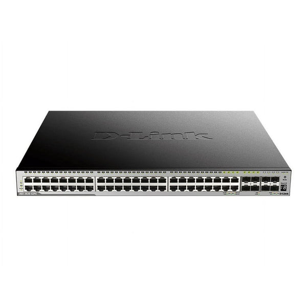 D-LINK 52-poorts Layer 3 stapelbare beheerde Gigabit PoE-switch DGS-3630-52PC/SI