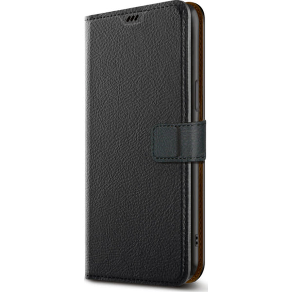 XQISIT Wallet Case voor Apple iPhone 14 Pro Max Book Case Zwart 50432