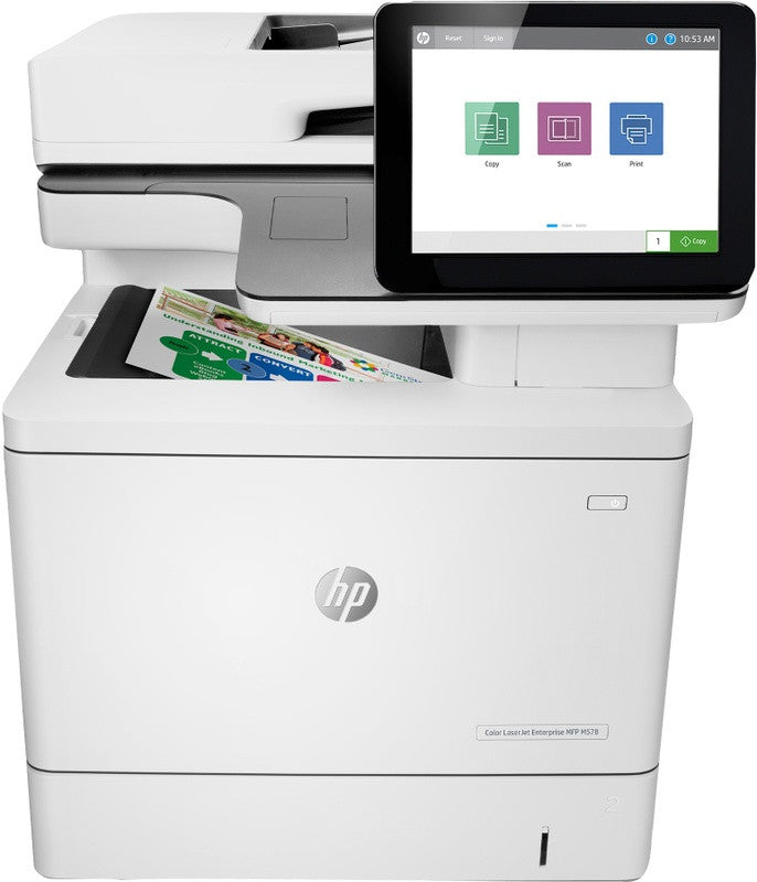 HP Kleuren LaserJet Enterprise MFP M578DN-printer 7ZU85A