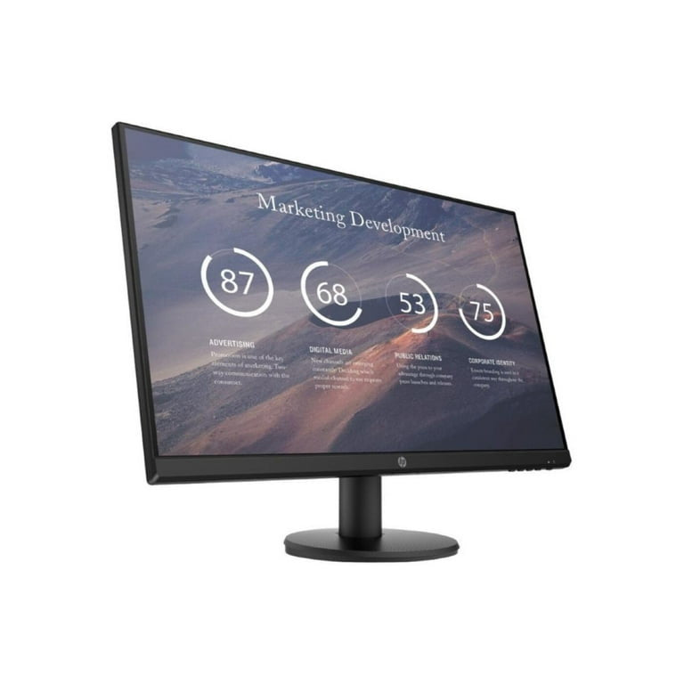 HP P27v G4 écran d'ordinateur 68,6 cm (27") 1920 x 1080 pixels Full HD LCD Noir