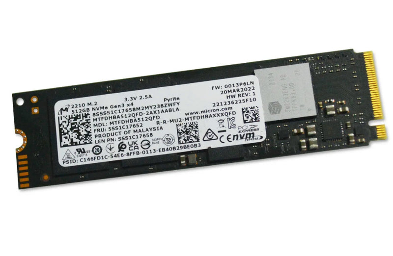 MICRON 2210 M.2 512 Go SSD SSS1C17658