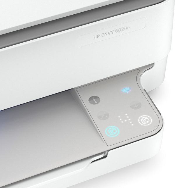 HP ENVY HP 6020e All-in-One printer, Kleur, Printer voor Thuis en thuiskantoor, Printen, kopiëren, scannen, Draadloos; HP+; Geschikt voor HP Instant Ink; Printen vanaf een telefoon of tablet