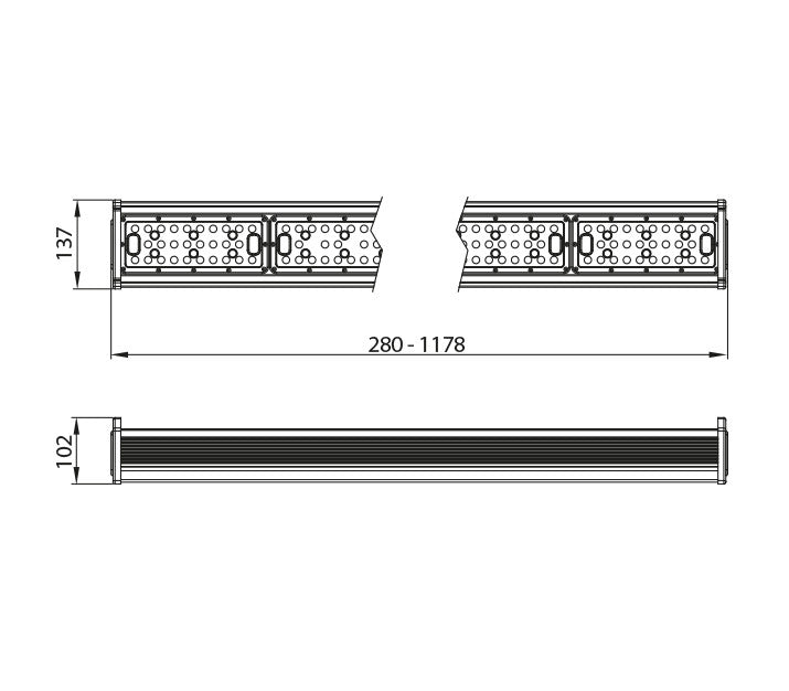 ProLumia LED Pro-Stock LED Pro-Stock Standaard 90W 3000K 120 graden lens 40644026