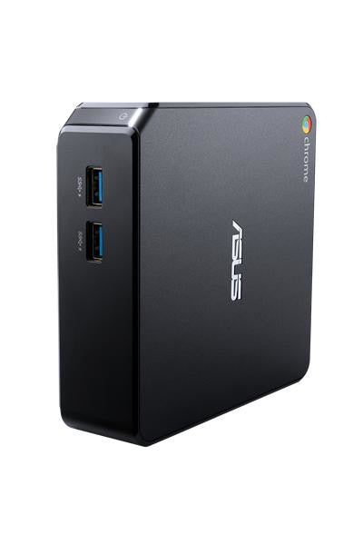 ASUS Chromebox CHROMEBOX3-G213U Intel® Core™ i7 i7-8550U 4 GB DDR3L-SDRAM 32 GB SSD ChromeOS Mini PC Zwart