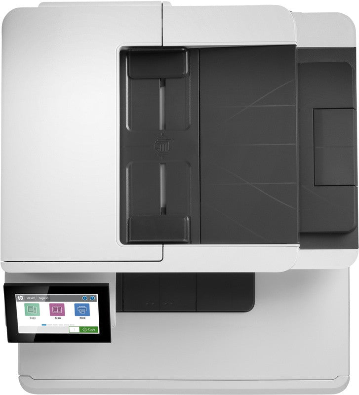 HP Color LaserJet Enterprise MFP M480f, Kleur, Printer voor Bedrijf, Printen, kopiëren, scannen, faxen, Compact formaat; Optimale beveiliging; Dubbelzijdig printen; Automatische documentinvoer voor 50 vellen; Energiezuinig